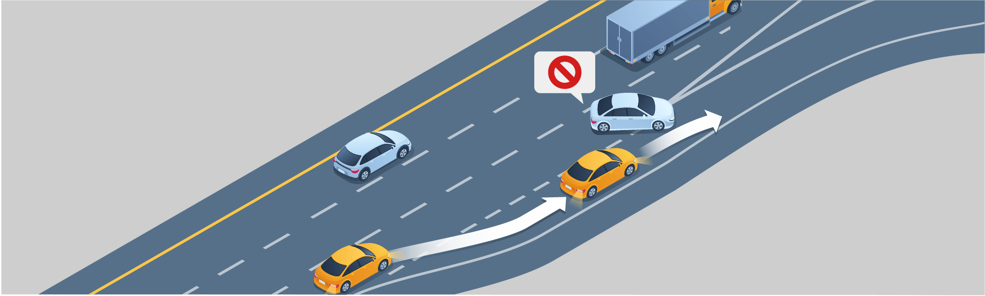 Freeway driving - What should you remember when leaving the freeway?